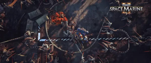 Warhammer 40k: Space Marine 2 action sequence