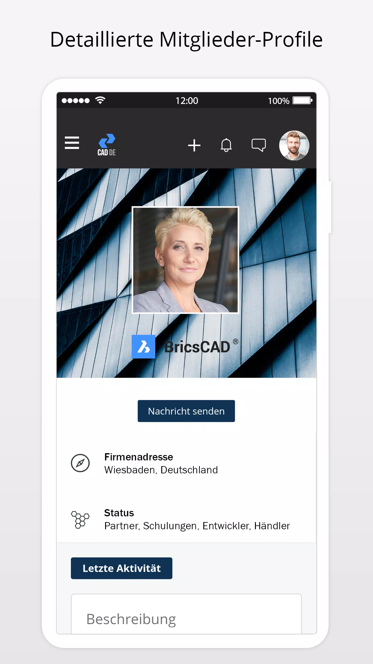 CAD DEUTSCHLAND - BricsCAD Community Zrzut ekranu 2