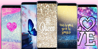 Glitter Wallpaper ภาพหน้าจอ 2