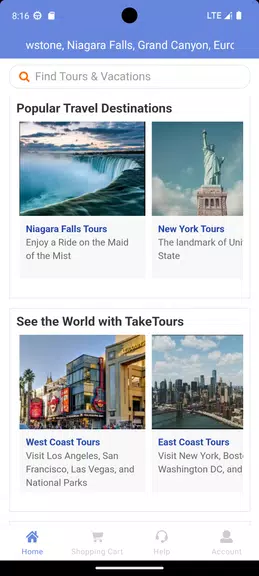 TakeTours – Book Tours online Captura de tela 1