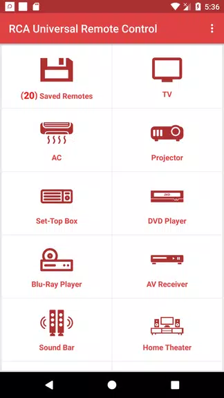 RCA Universal Remote スクリーンショット 1
