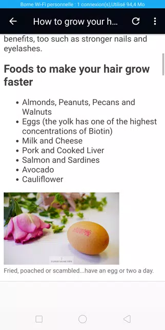 How to grow hair faster Captura de pantalla 3