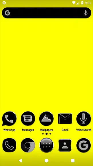 Black Icon Pack Скриншот 1