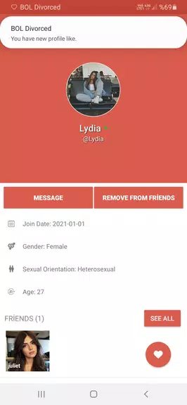 Divorced Dating Site - BOL應用截圖第2張