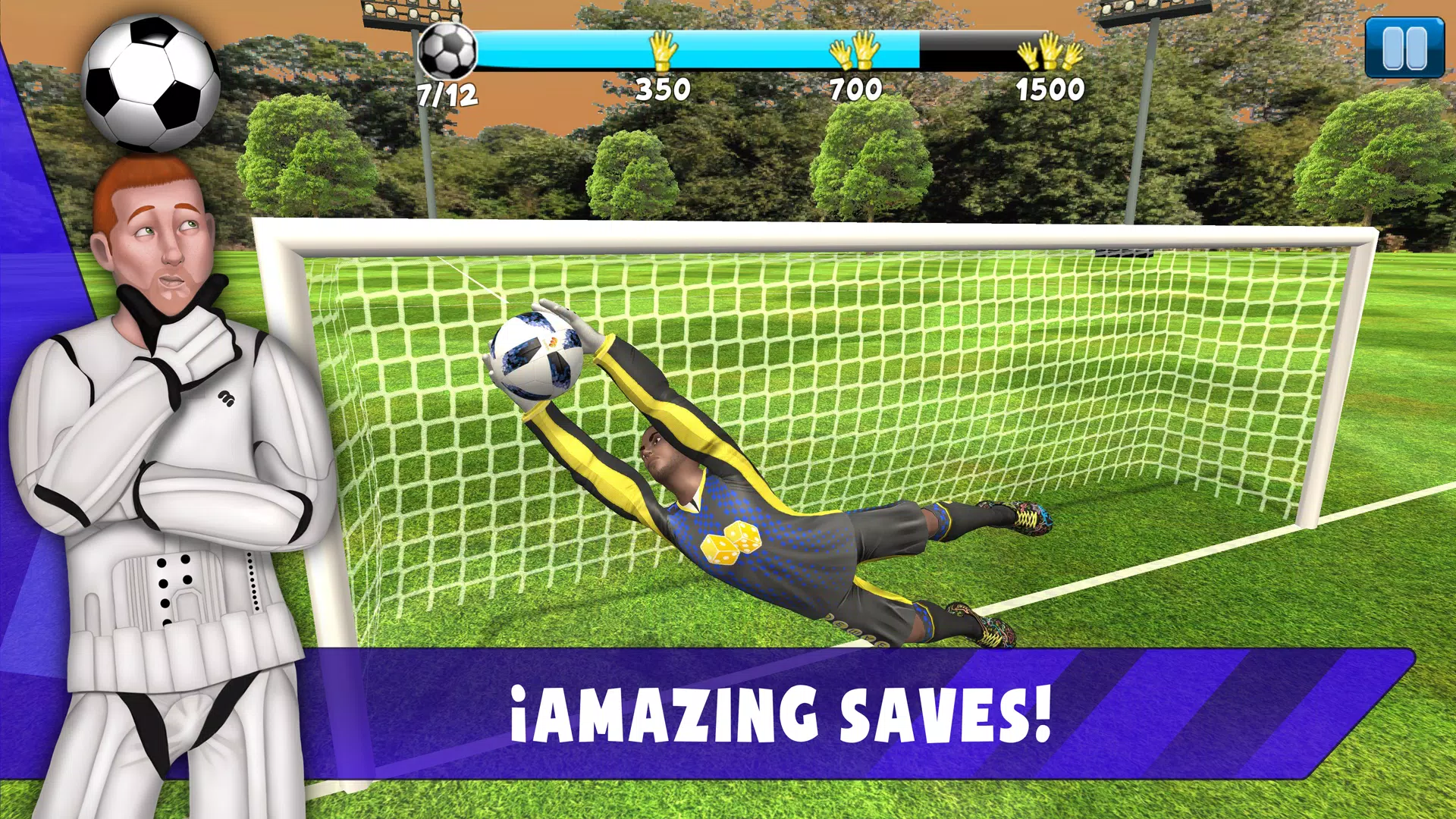 Soccer Goalkeeper 2024 Captura de pantalla 2
