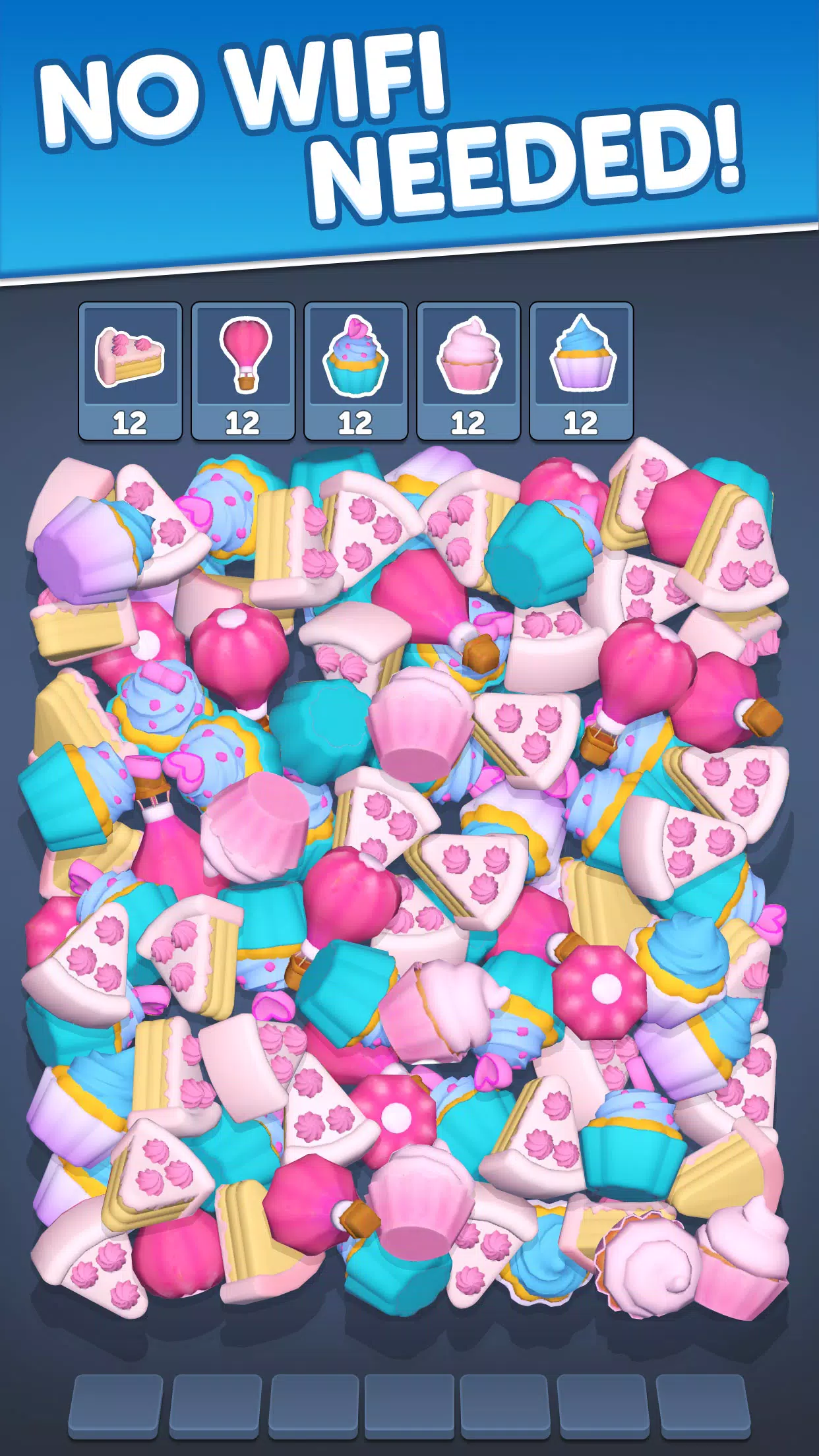 Triple Match: 3D Wonderland Captura de tela 3