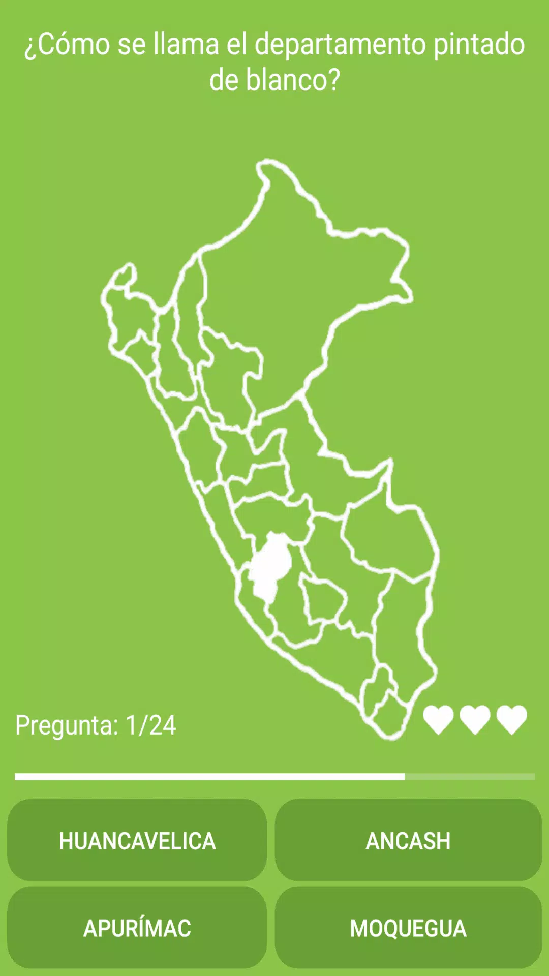 Test: ¿Cuánto sabes de Perú? Captura de pantalla 4