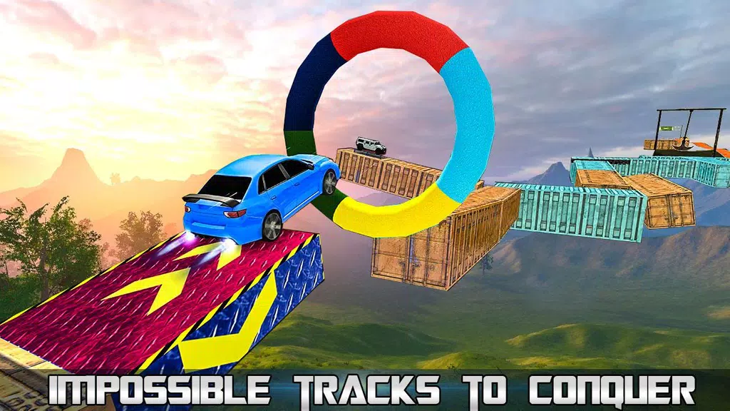 Impossible Car Stunts Capture d’écran 1