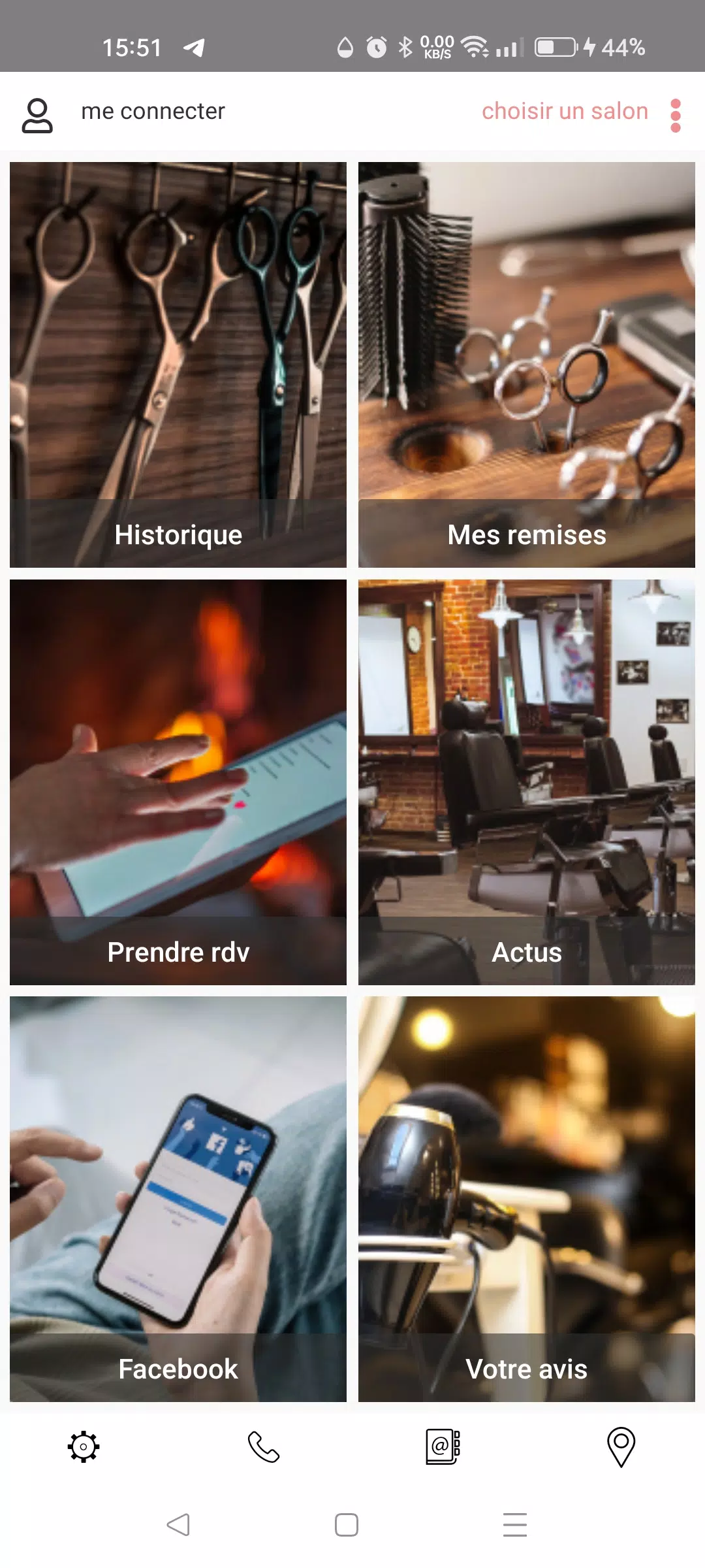 mon coiffeur スクリーンショット 1