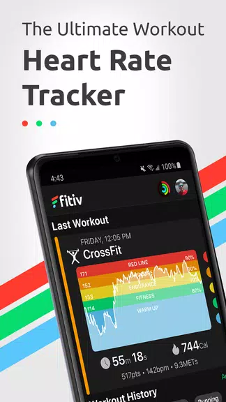 FITIV Pulse Moniteur de Sport Capture d’écran 1