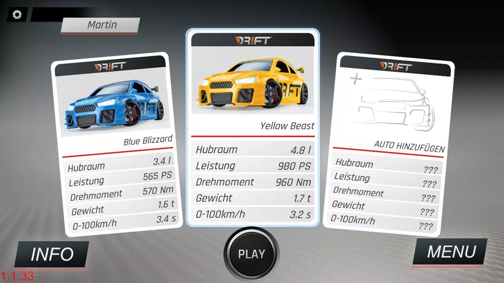 Schermata DR!FT 1