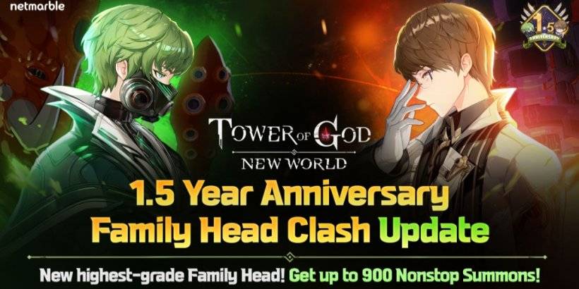 上帝之塔：周年紀念日與隊友慶祝1。5年
