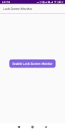 Lock Screen Monitor & Password Ekran Görüntüsü 2