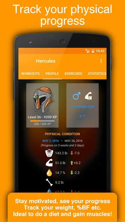 Hercules Workout應用截圖第3張