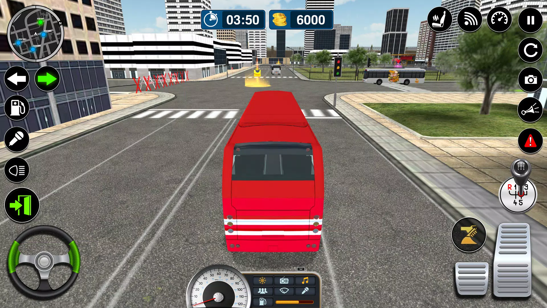 City Bus Steer Challenge Screenshot 3
