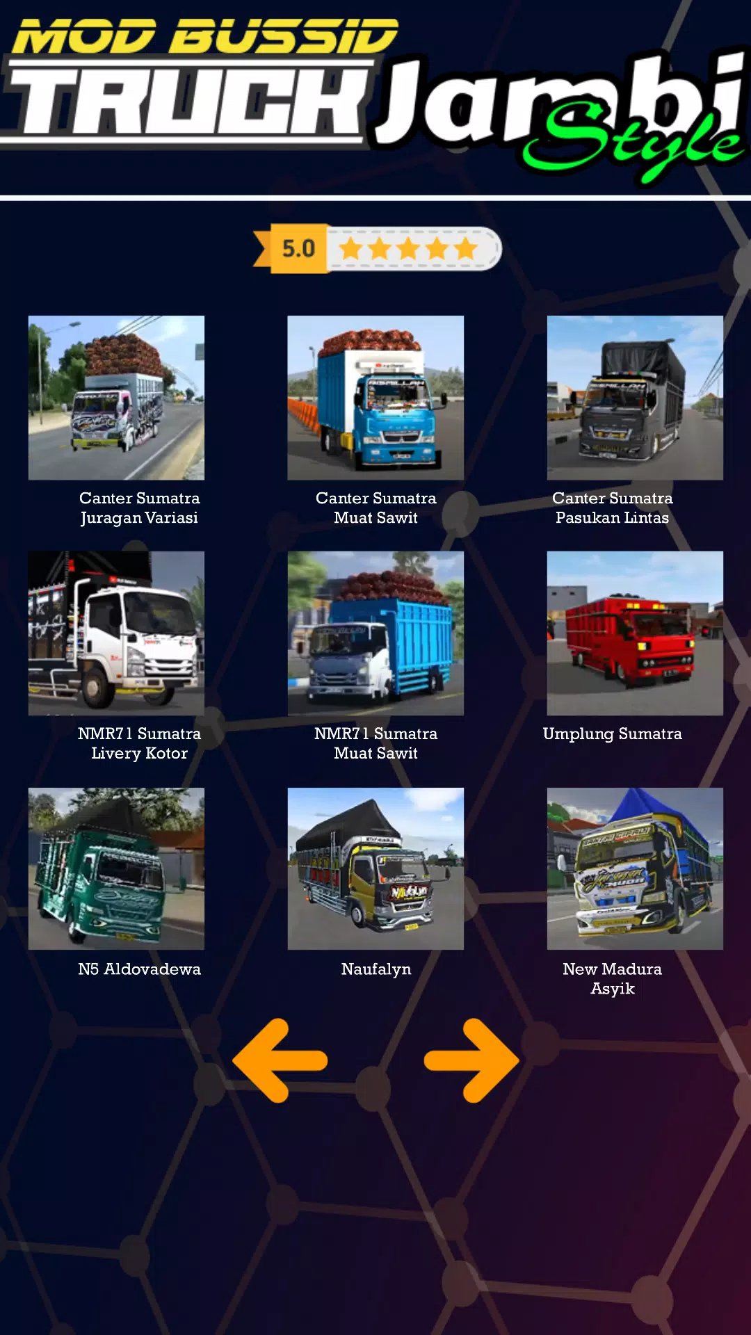 Mod Bussid Truk Jambi Style應用截圖第3張