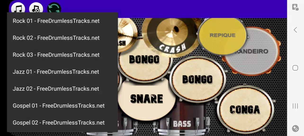 Drum Studio: Bateria Virtual 스크린샷 4