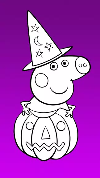 Peppo Piglet Coloring Book Capture d’écran 2