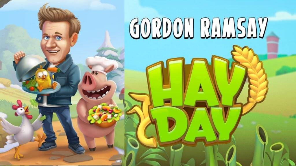 戈登·拉姆齊（Gordon Ramsay）在乾草日活動中將廚房換成農場
