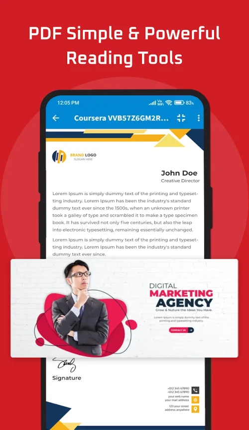 Document Reader: PDF, DOC, PPT應用截圖第2張