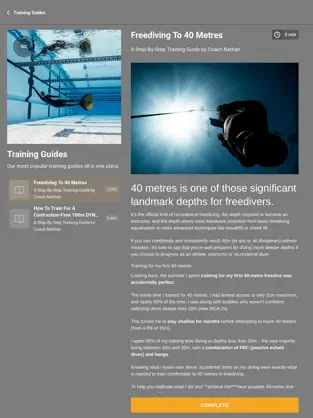 APNEA FITNESS应用截图第2张