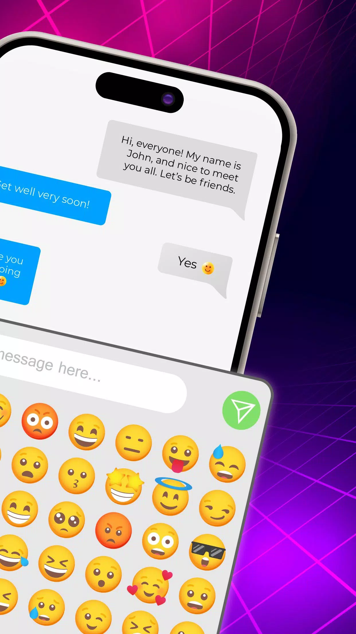 iOS Emojis Скриншот 3
