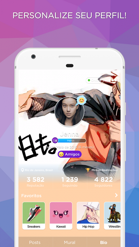 Boruto Amino em Português Schermafbeelding 1