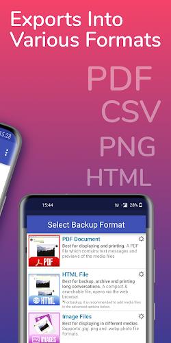 Schermata SMS Backup, Print & Restore 3