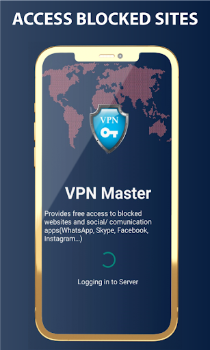 VPN Proxy Master Safe & secure Ảnh chụp màn hình 1