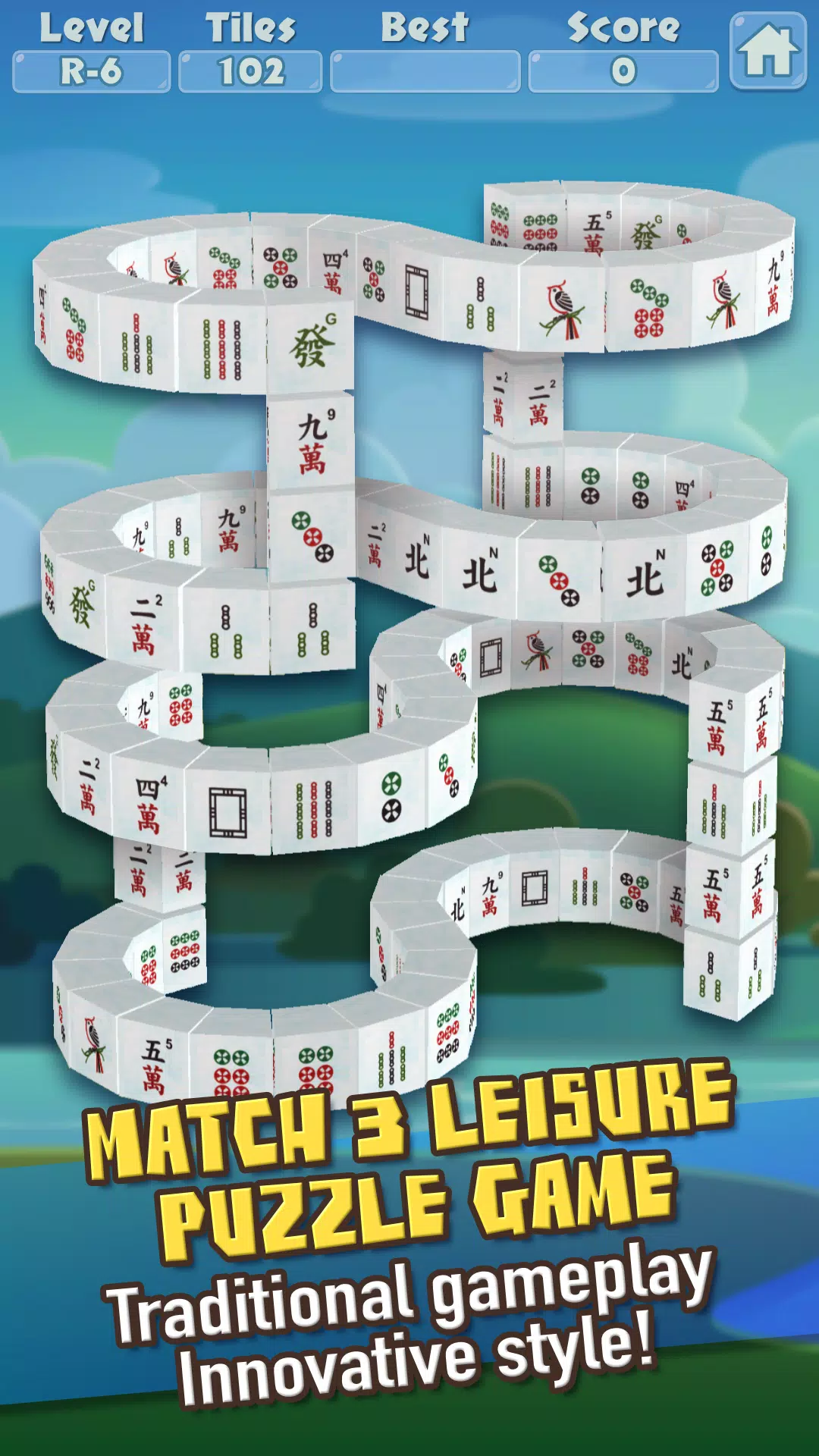 3D Mahjong Triple Tile Match應用截圖第1張