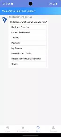 TakeTours – Book Tours online Captura de tela 4