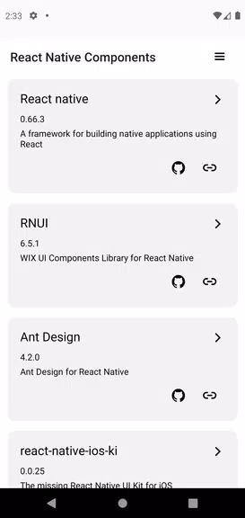Expo & React Native components Capture d’écran 1