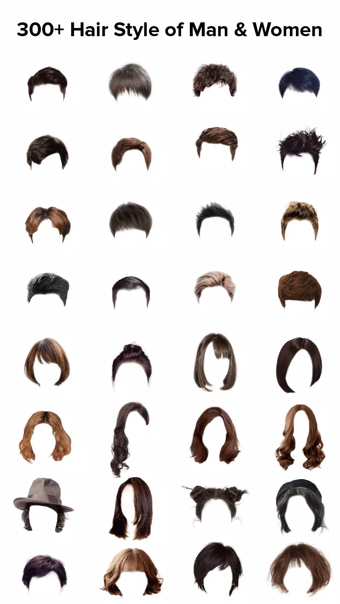 Hairstyles Changer Captura de tela 4