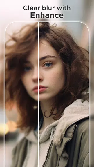 Picshiner - AI Photo Enhancer Ekran Görüntüsü 1