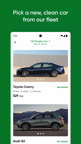 Schermata Kyte - Rental cars, your way. 3