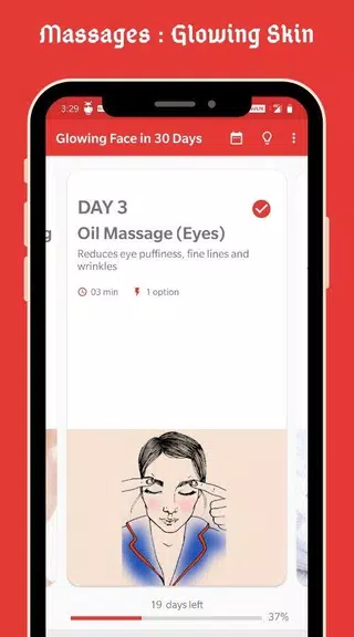 Glowing Face in 30 Days -  NO Скриншот 3
