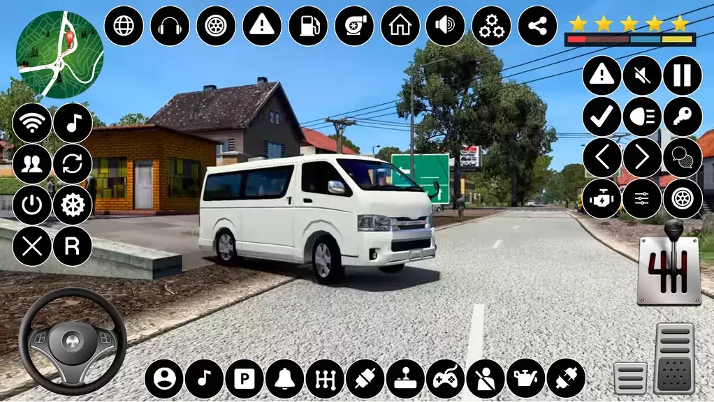 Van Simulator Dubai Car Games 스크린샷 1