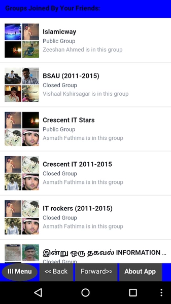 Friends Group Finder Ảnh chụp màn hình 1