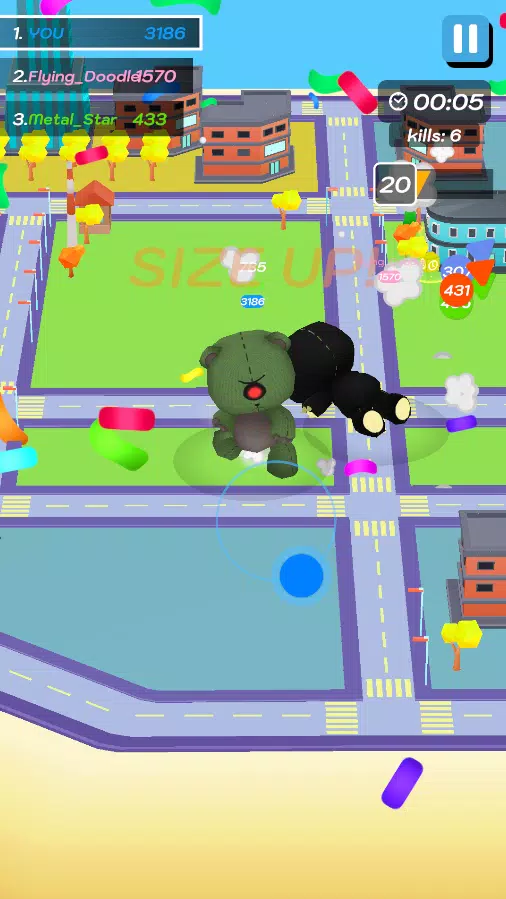 Crazy Monster City 스크린샷 3