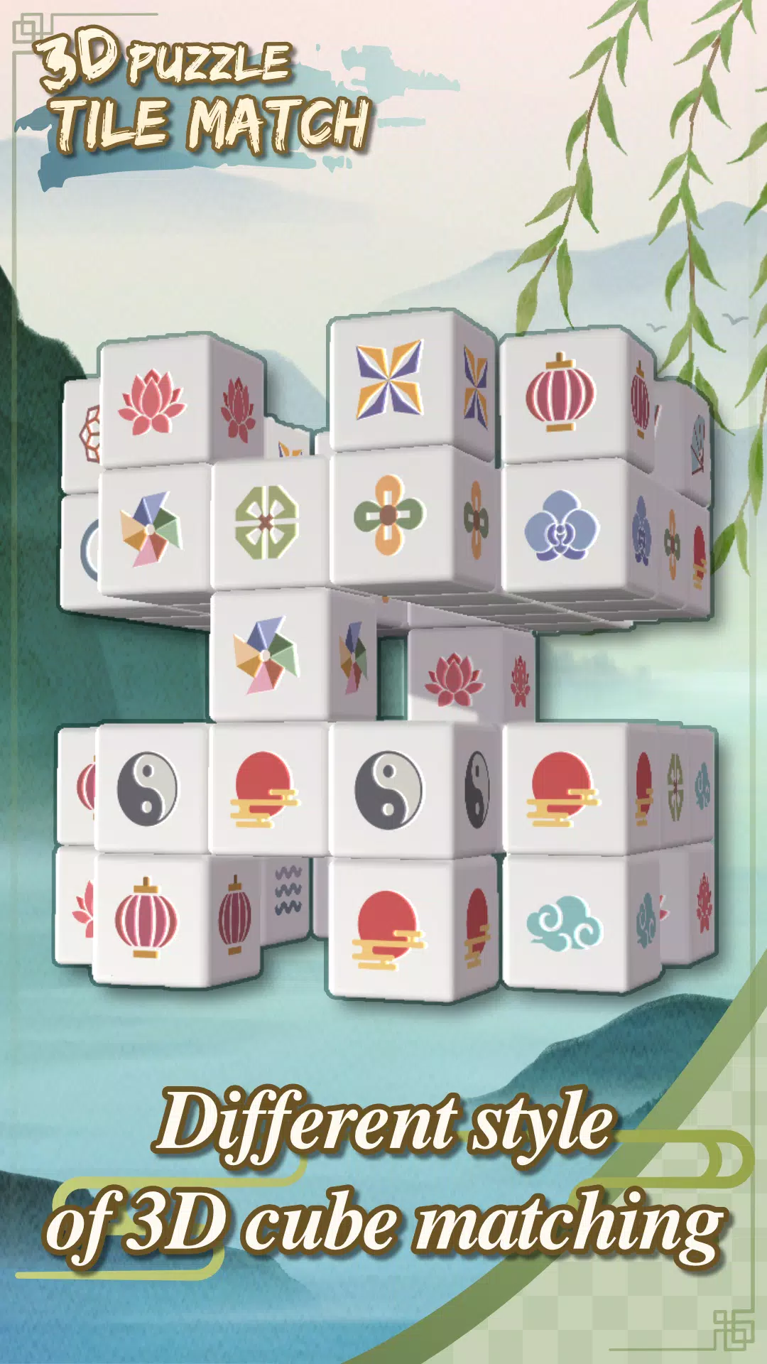 3D Tile Match Puzzle Capture d’écran 1