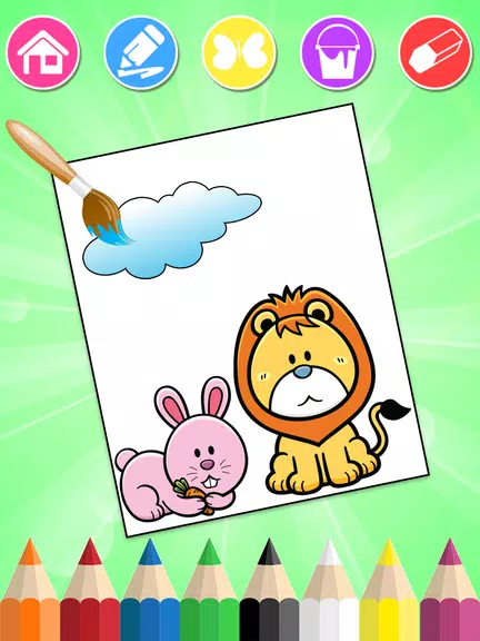 Coloring Games: Color Animals应用截图第2张