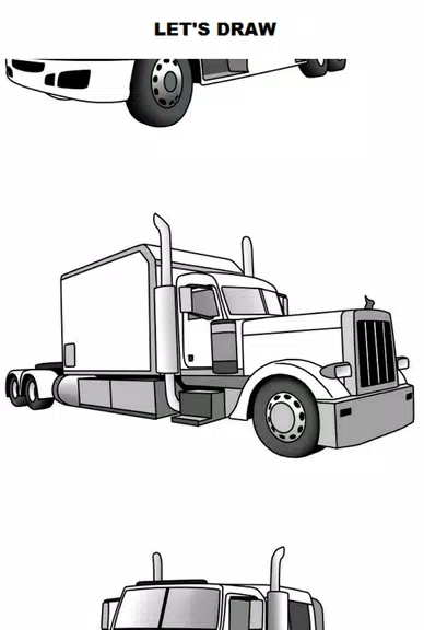 Draw Semi Trucks スクリーンショット 1