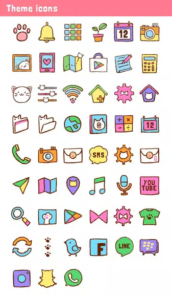 Three Kitties Theme +HOME Скриншот 4