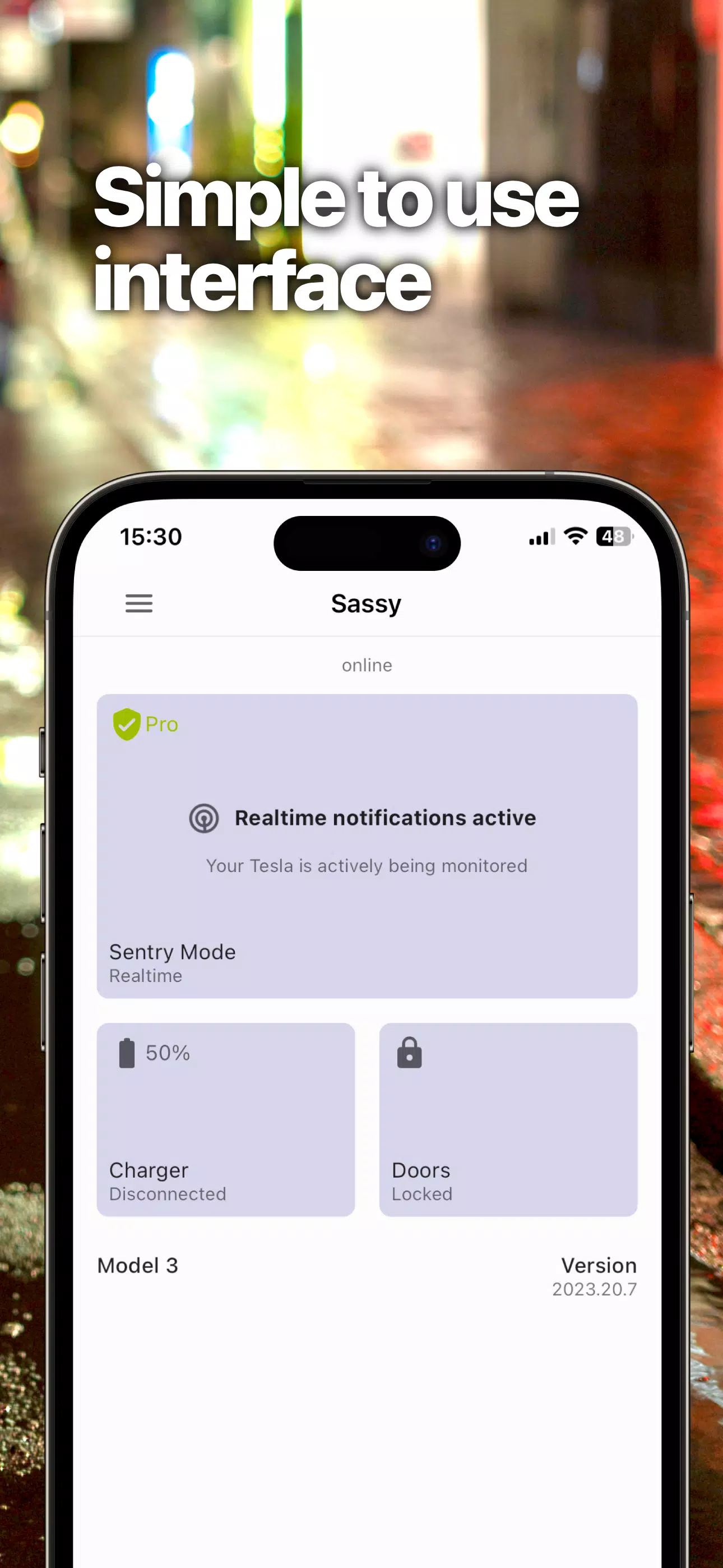 Sentry Pro—Tesla Notifications应用截图第3张