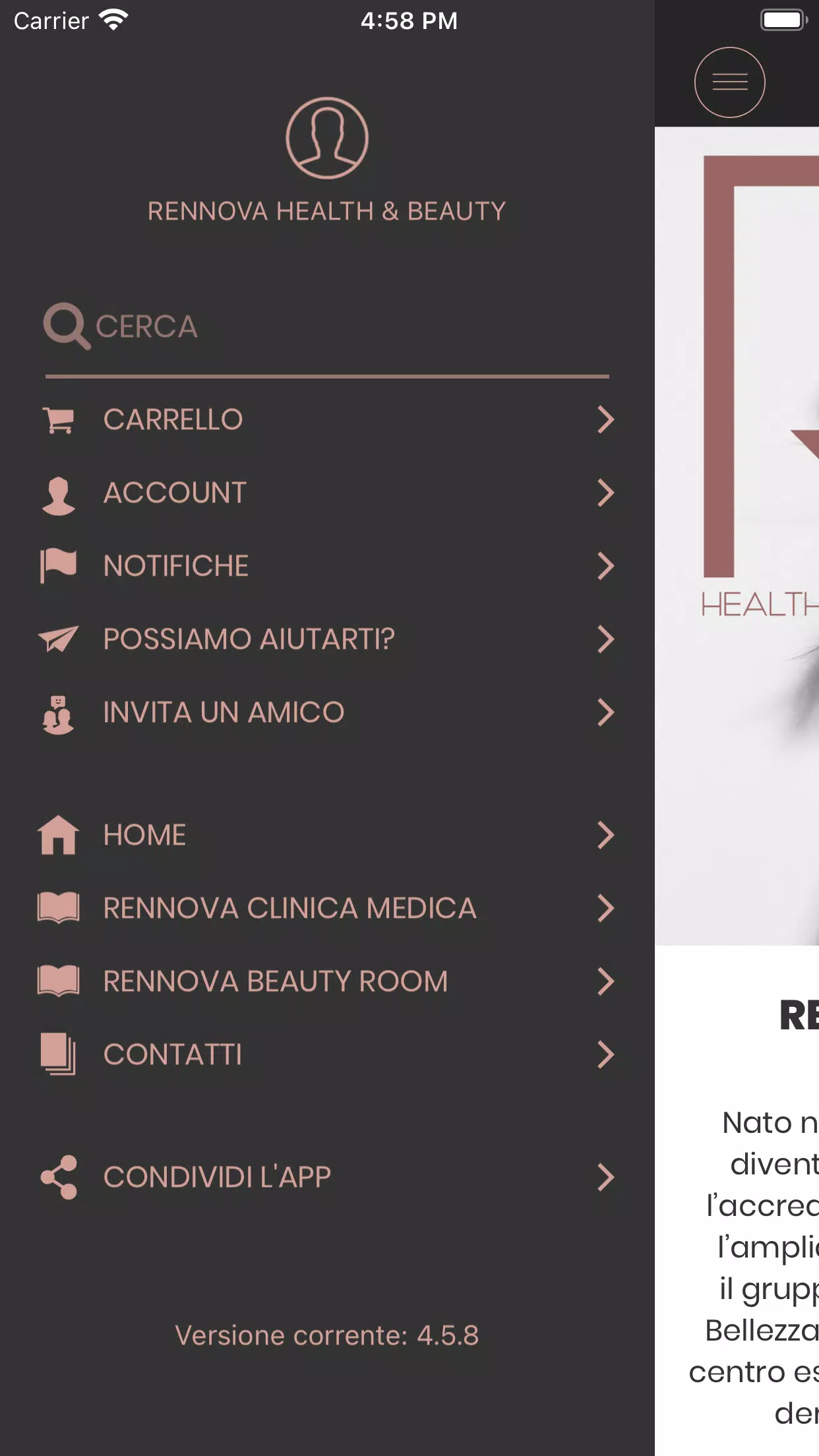 RENNOVA HEALTH & BEAUTY Captura de pantalla 3