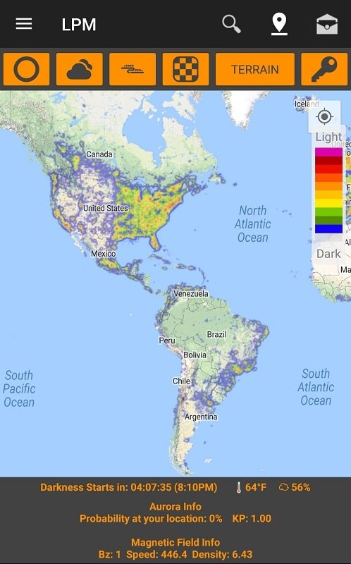 Light Pollution Map - Dark Sky應用截圖第1張