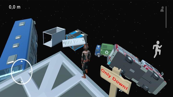 Just Down! Only Parkour 3D ภาพหน้าจอ 1
