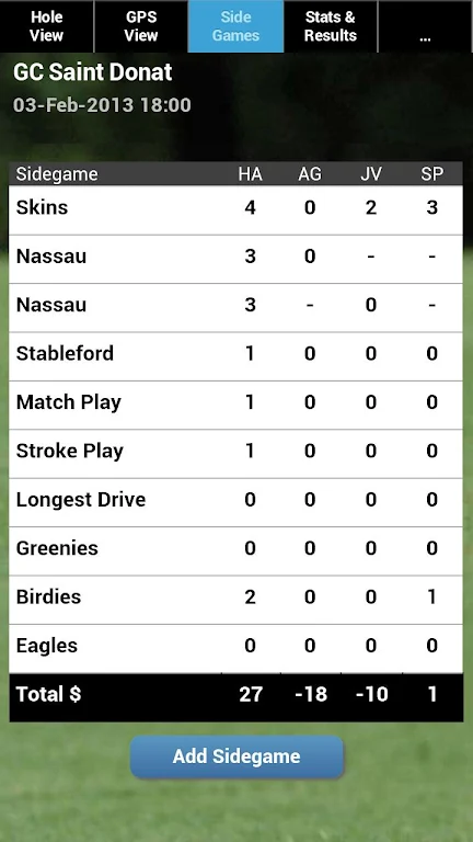 mScorecard - Golf Scorecard應用截圖第3張