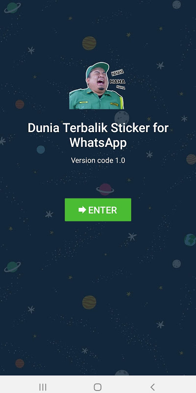 Dunia Terbalik WA Sticker स्क्रीनशॉट 1