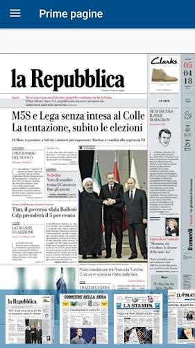 Schermata Prime pagine 1